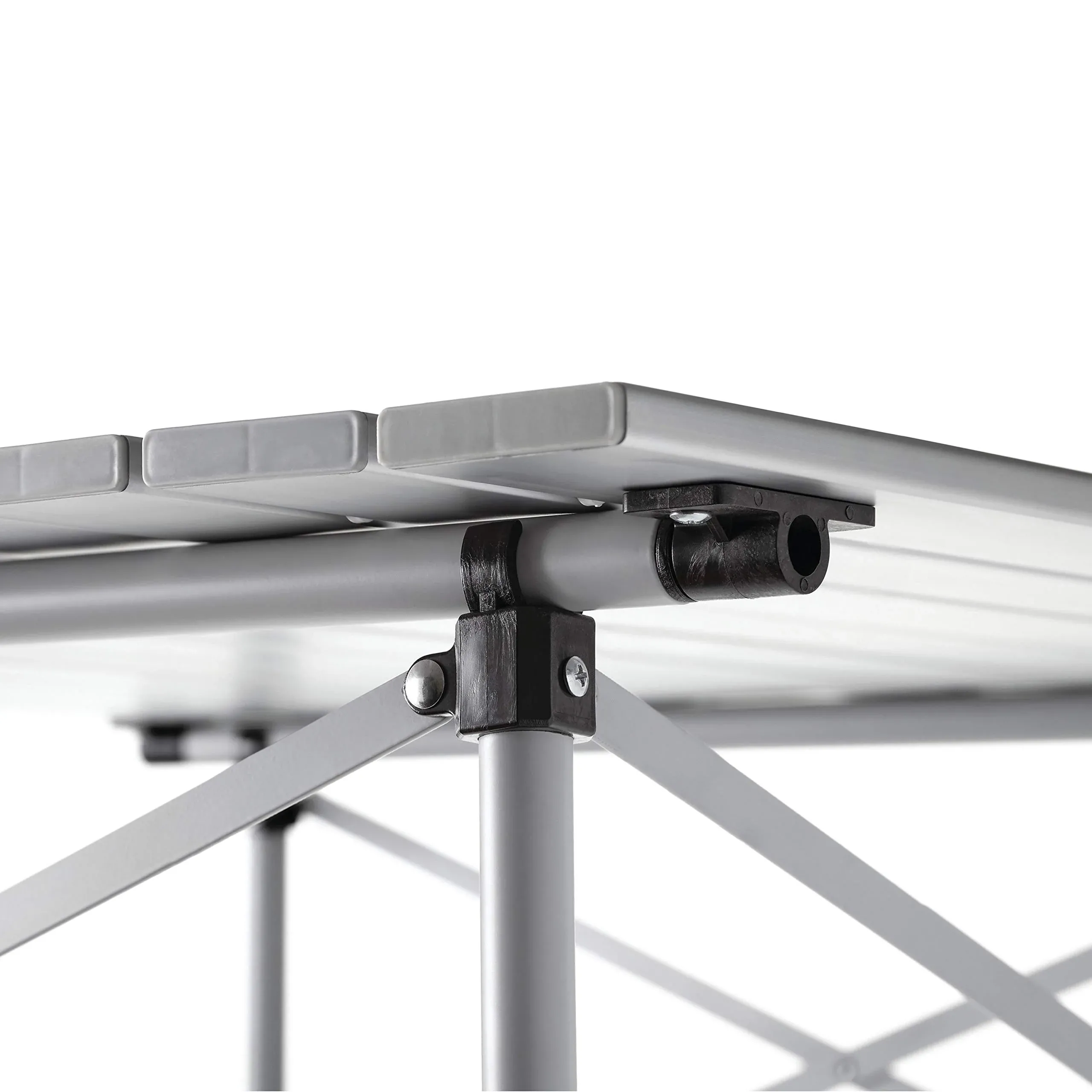 Coleman Outdoor Folding Table | Ultra Compact Aluminum Camping Table, White - Image 3