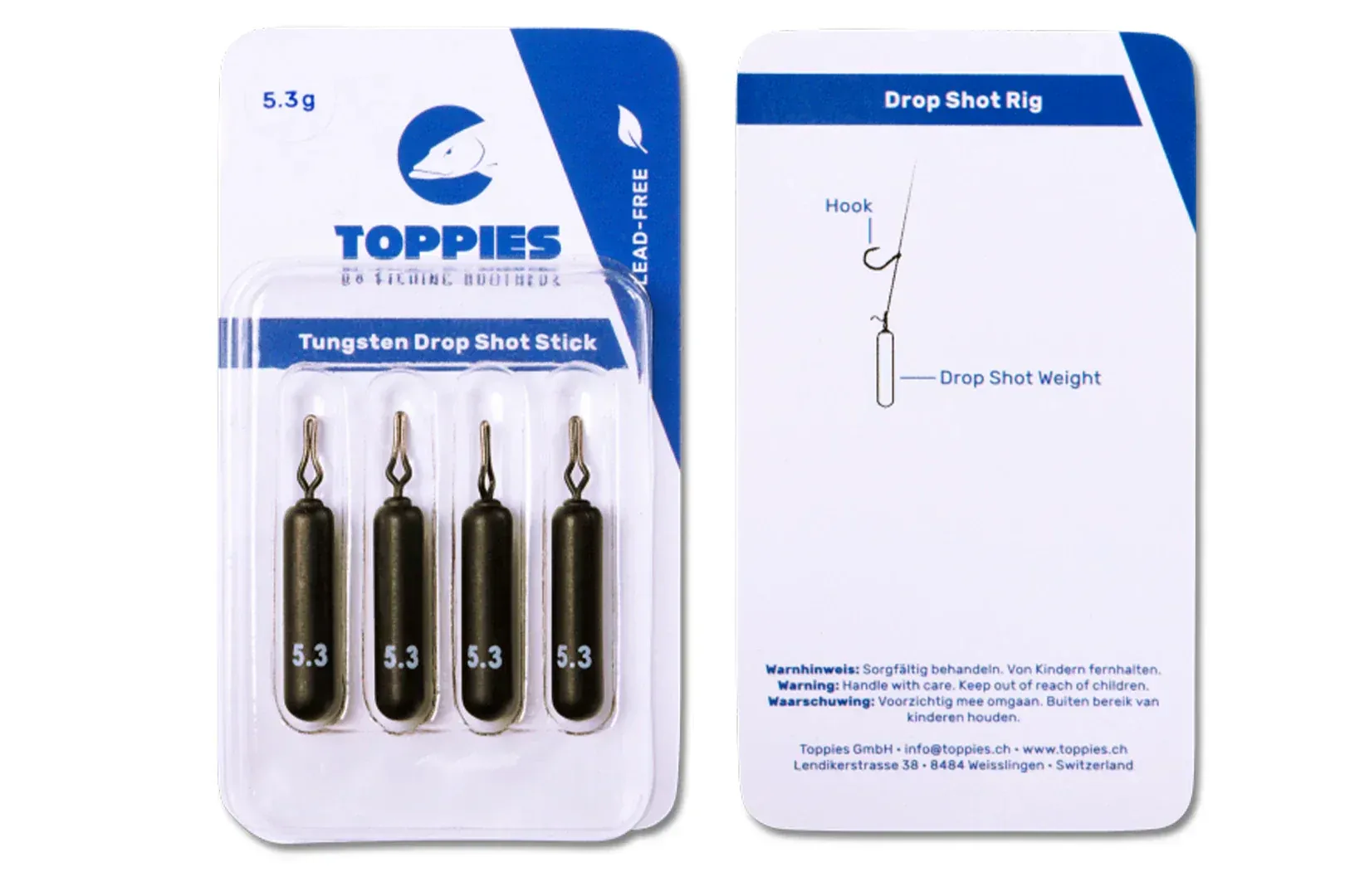 Toppies Tungsten Drop Shot Stick - Image 2